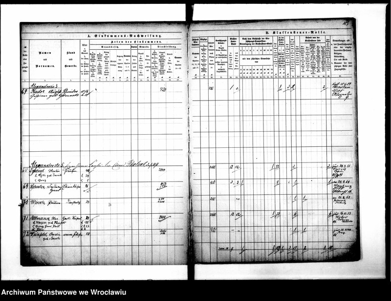 image.from.unit.number "Klassensteuerolle nebst Einkommens Nachweisung"