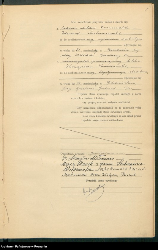 Obraz 11 z jednostki "Księga miejscowa małżeństw tom II [Rejestr główny małżeństw]"