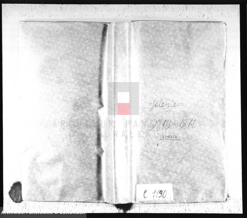 image.from.unit.number "Akta Urodzenia Gminy Jeleniewskiey zaczynające się od Dnia 1 Maja 1810 Roku- ciągle do dnia 1-o Stycznia 1812 r."