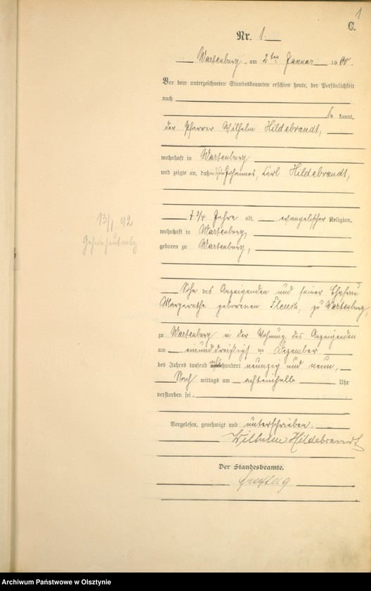 image.from.unit.number "Sterbe-Haupt-Register Nr 1 - 154"