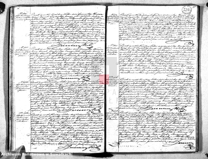 image.from.unit.number "Duplikat Urodzonych Umarłych i Zaślubionych Parafii Liszkowskiey za Rok 1838"