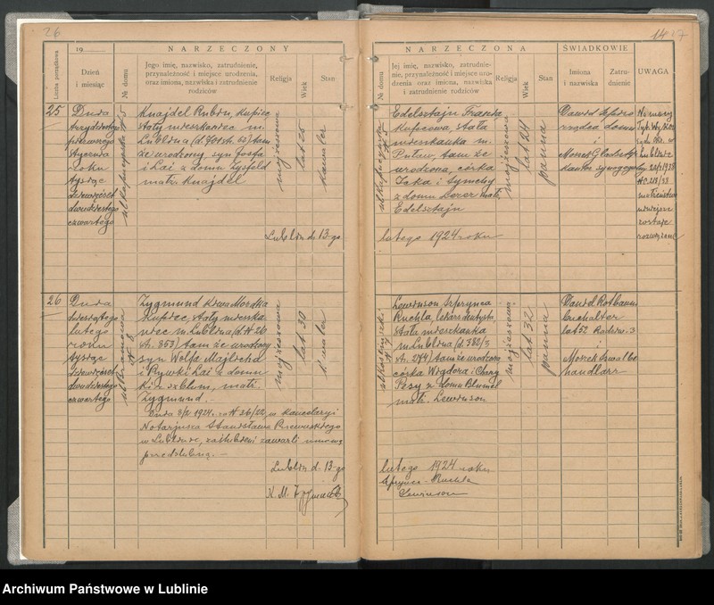 image.from.unit.number "Księga małżeństw"