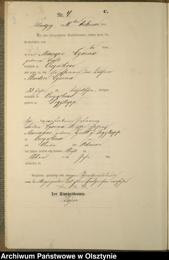 image.from.unit.number "Sterbe-Haupt-Register Nr 1 - 23"