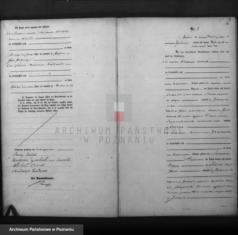 Obraz 4 z jednostki "Księga małżeństw"