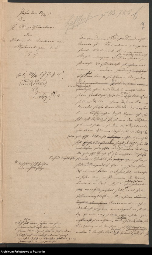 Obraz 11 z jednostki "A. betr. den polnischen Flüchtling Literaten Julius von Stephenhagen"