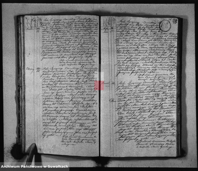 image.from.unit.number "Akta Urodzonych Gminy Berznickiey od 1-go Miesiąca Stycznia 1819-o"