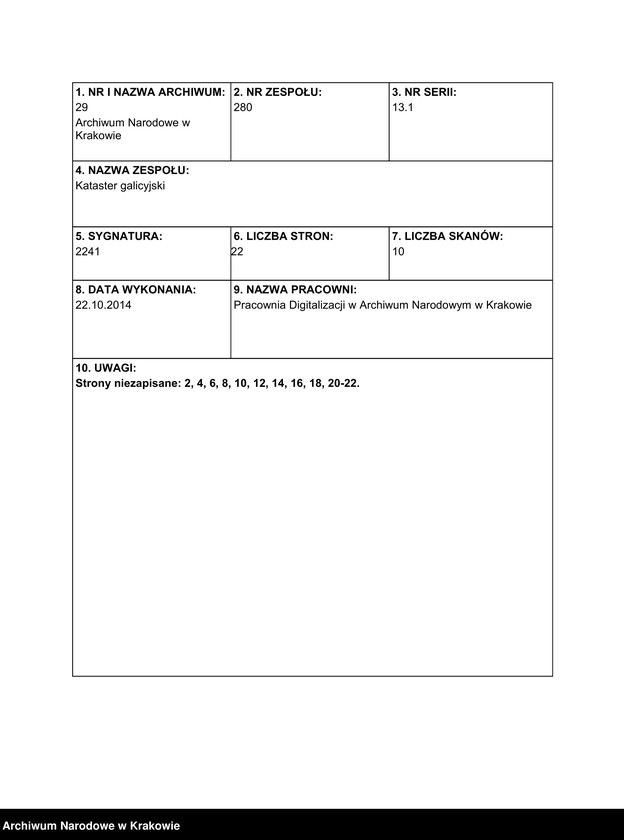 Obraz 2 z jednostki "50 Dorf Czyrna in Galizien Sandecer Kreis"