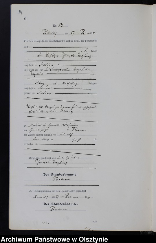 image.from.unit.number "Sterbe -Neben-Register Nr 1-68"