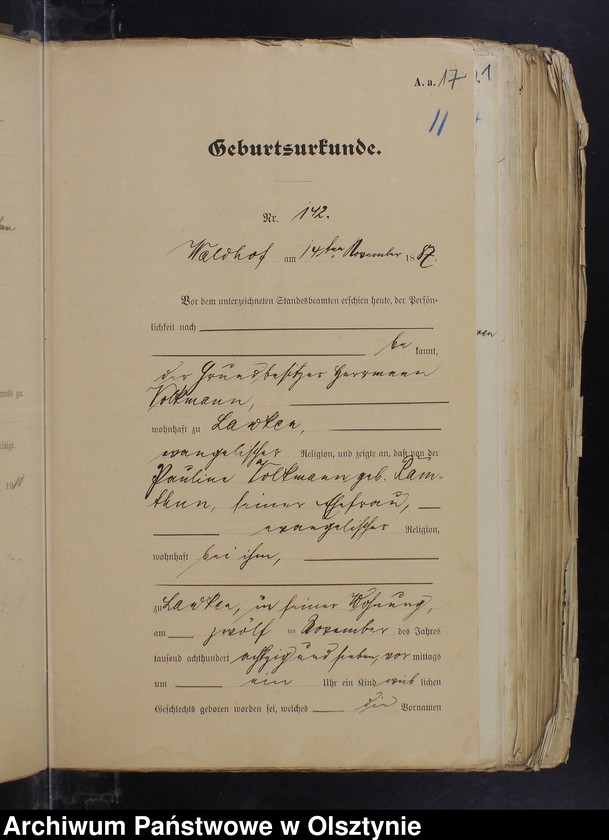 image.from.unit.number "Beläge zum Heirathsregister"