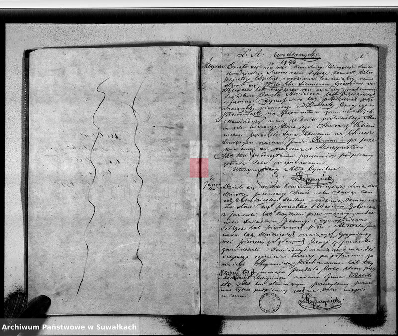 image.from.unit "Duplikat Urodzonych, zaślubionych i zmarłych Wyznania Filiponów Okręgu Wiejsieje poczynające w roku 1846, kończące w 1848 roku"