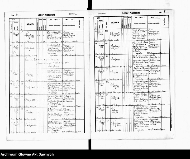image.from.unit.number "Parafia: Grzymałów. Dekanat: Skałat. Księga metrykalna urodzeń dla wsi Ostapie*."
