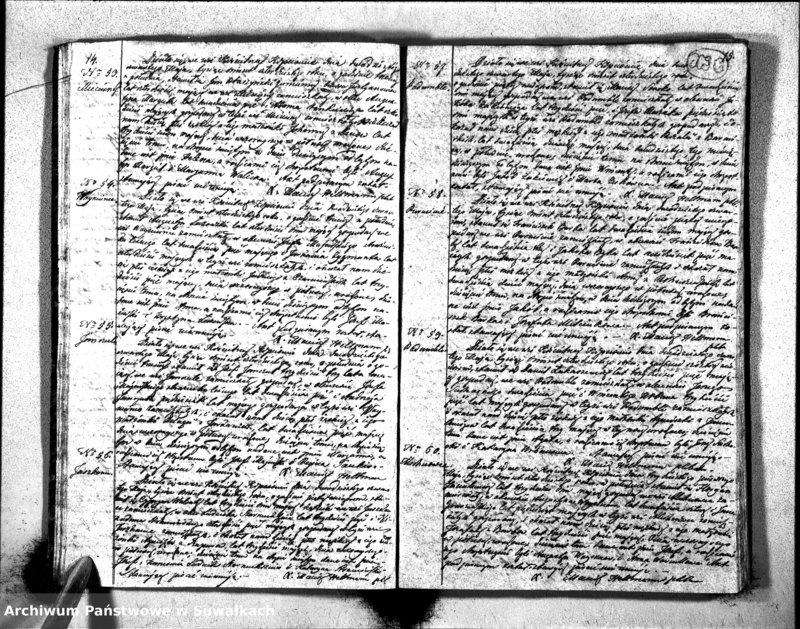 image.from.unit.number "Duplikat Aktów Urodzonych, Zaślubionych i Zeszłych Urzędnika Stanu Cywilnego Rzymsko-Katolickiego Kościoła Obrzędu Łacińskiego Parafii Kopciowskiey z Roku 1840"