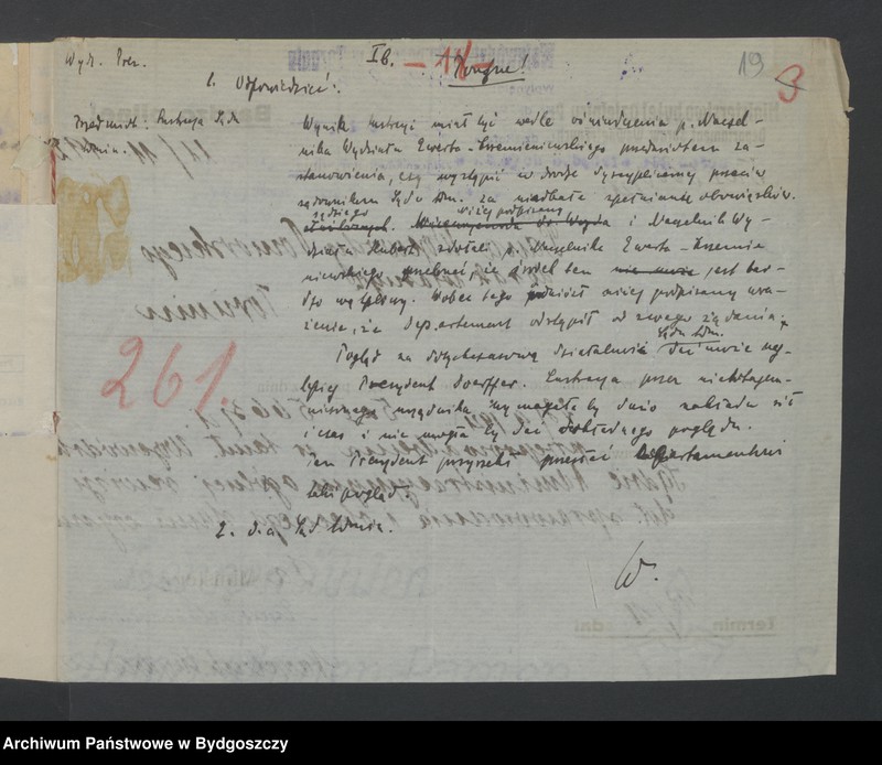 image.from.unit.number "Sprawy innych wydziałów załatwione w Wydziale Prezydialnym. T. II"