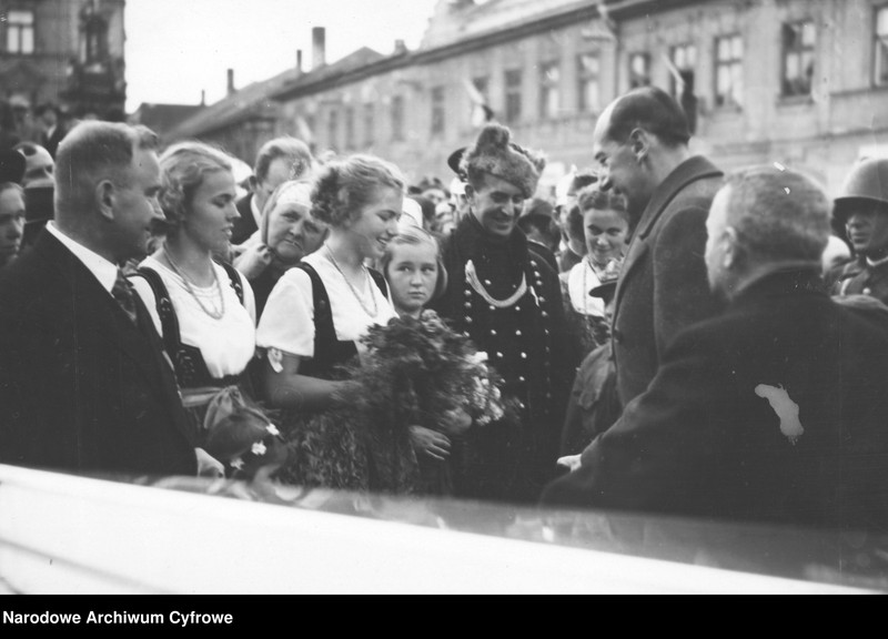 Obraz 1 z jednostki "Minister spraw zagranicznych Józef Beck na Zaolziu"