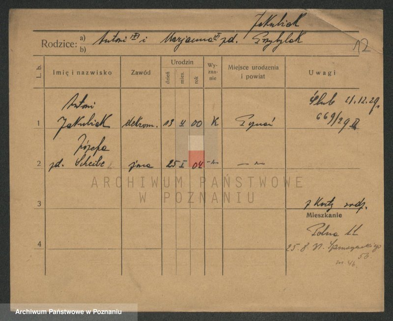 Obraz 12 z jednostki "Jakubiak - Jakubowicz"