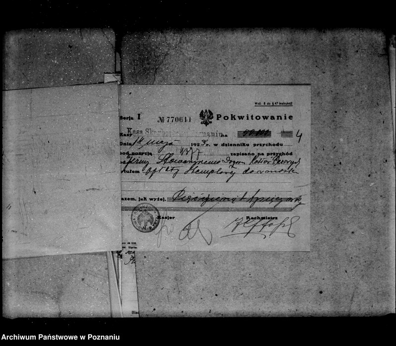 Obraz 9 z jednostki ""Huta miedzi" Towarzystwo Akcyjne Rudnicze powiat poznański nr porządkowy kotła 128"