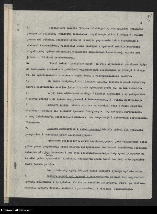image.from.unit.number "Komitet Narodowy Polski Akta sprawy opieki cywilnej (Urząd Polski Spraw Cywilnych we Francji. Stosunek władz brytyjskich do Polaków. Korespondencja, noty)"