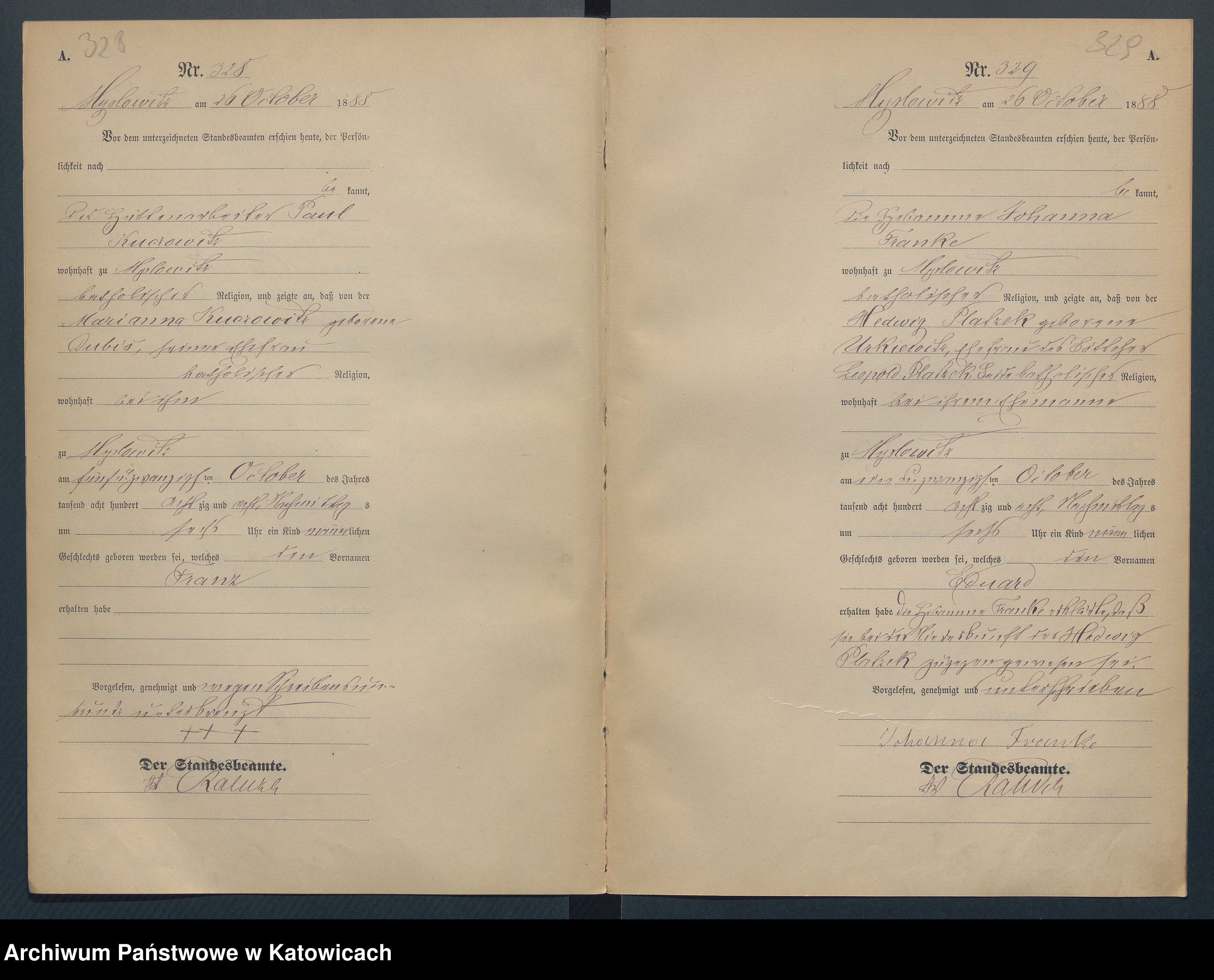 Skan z jednostki: [Księga urodzeń nr 1-403]