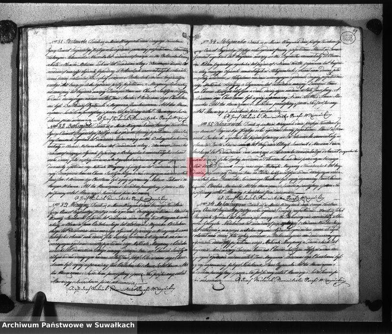 image.from.unit.number "Księga duplikat aktów kościoła parafialnego wiżayńskiego na rok 1835 służące-obejmujące metryki urodzonych, zaślubionych i zeszłych"