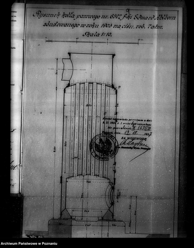Obraz 13 z jednostki "Fabryka cukierków "Gonda" w Bydgoszczy nr woj. kotła 6011"
