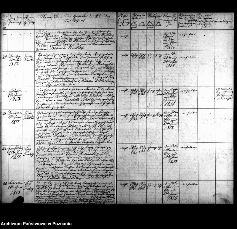 Obraz 9 z jednostki "Duplikat der Getrauten, Gebornen u. Verstorbenen"