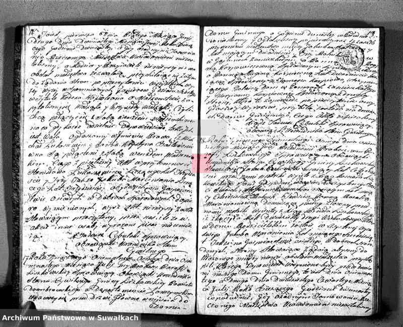 Obraz 9 z jednostki "Ta księga Małżeństw Honorowa Parafij Liszkowskiey"