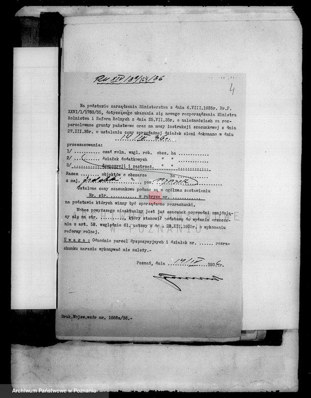 Obraz 9 z jednostki "Operat szacunkowy majątku państwowego Izdebki powiatu wyrzyskiego"