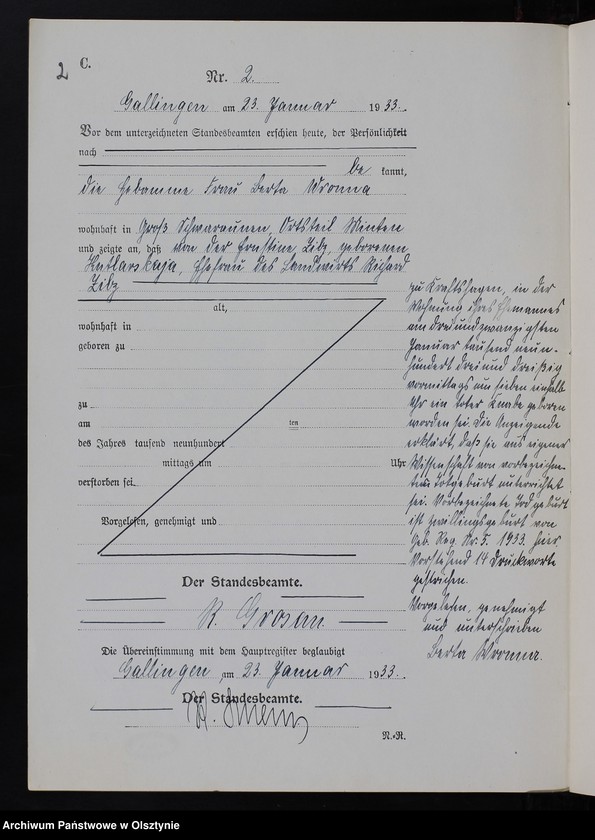 image.from.unit.number "Sterbe-Neben-Register Nr 1 - 22 [ Księga zgonów - wtóropis ]"