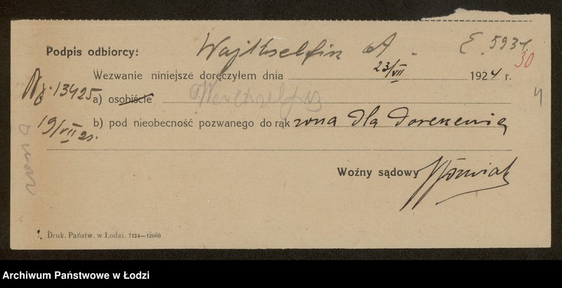 Obraz 6 z jednostki "Abram Wejkselfisz- sprzedaż manufaktury i nici"