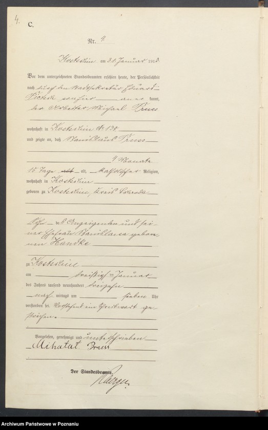 Obraz 6 z jednostki "Sterbe-Haupt-Register"