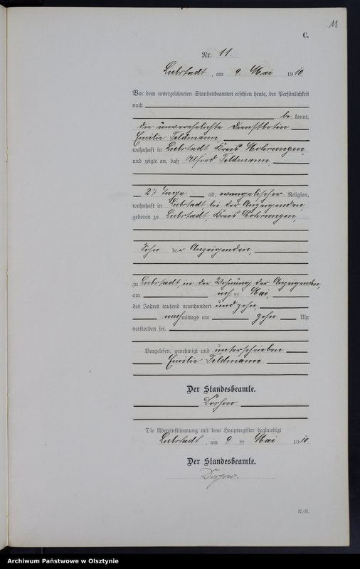 image.from.unit.number "Sterbe-Neben-Register Nr 1 - 42"