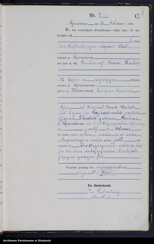 image.from.unit.number "Sterbe-Haupt-Register Nr 1 - 65"