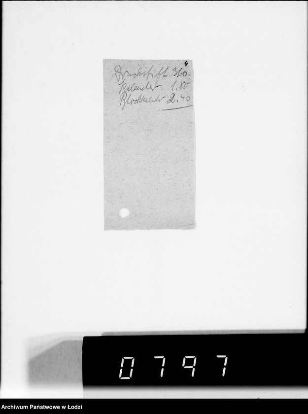 Obraz 10 z jednostki "Medikamente für das Getto"