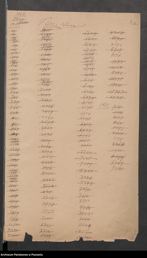 Obraz 5 z jednostki "Die von den Landräten der polnischen Grenzkreise über die öffentlichen Zustände zu erstattenden Wochenberichte."