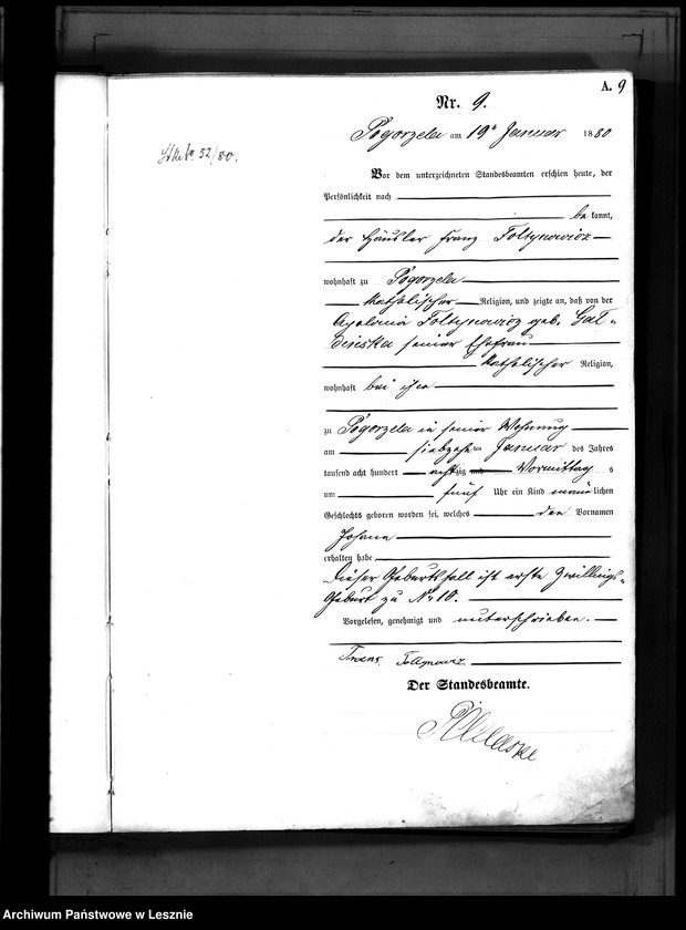 Obraz 12 z jednostki "[Księga urodzeń]"
