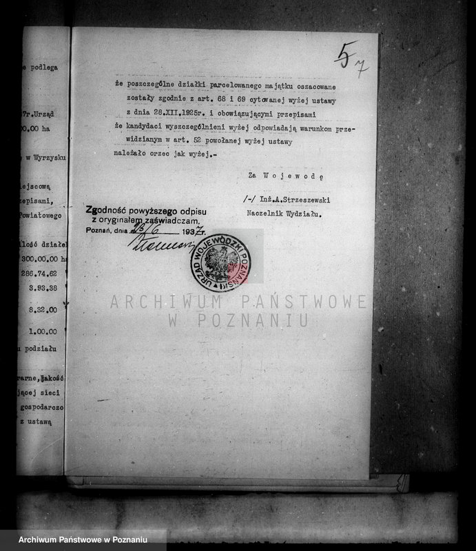 Obraz 13 z jednostki "Operat szacunkowy i parcelacyjny część II majątku Wyrza powiatu wyrzyskiego administracja przejściowa majątku Wyrza"