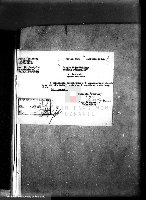 Obraz 5 z jednostki "Warsztat wulkanizacyjny J. Dabrowskiego w Gostyniu nr woj. kotła 6508"