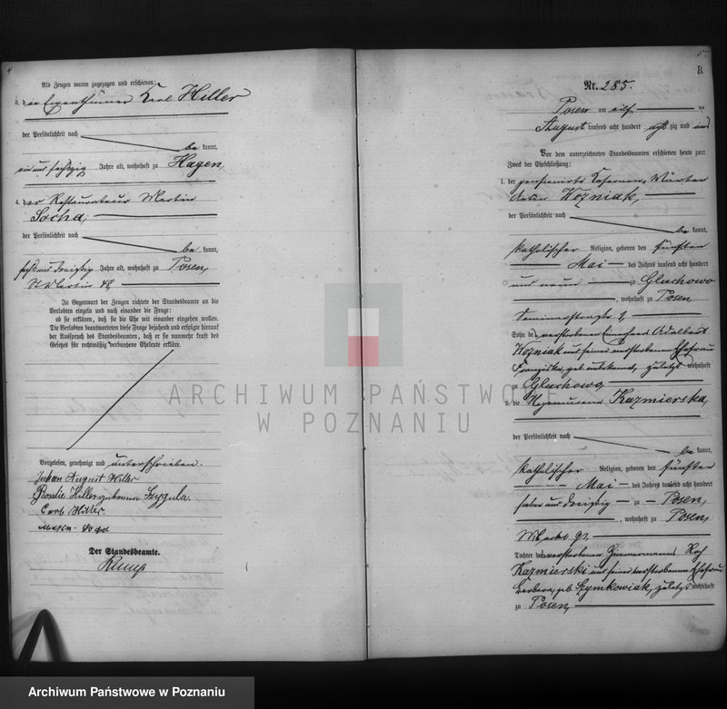 Obraz 4 z jednostki "Księga małżeństw t. II"