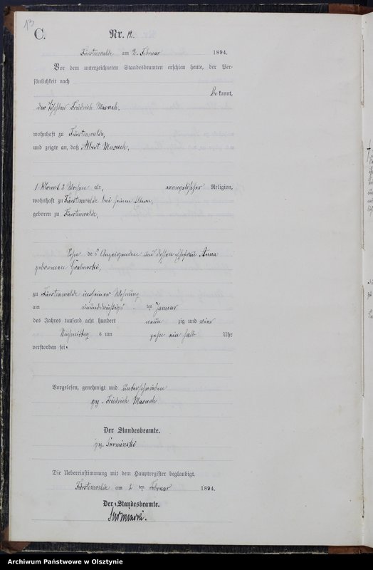image.from.unit.number "Sterbe-Neben-Register Nr 1 - 125"