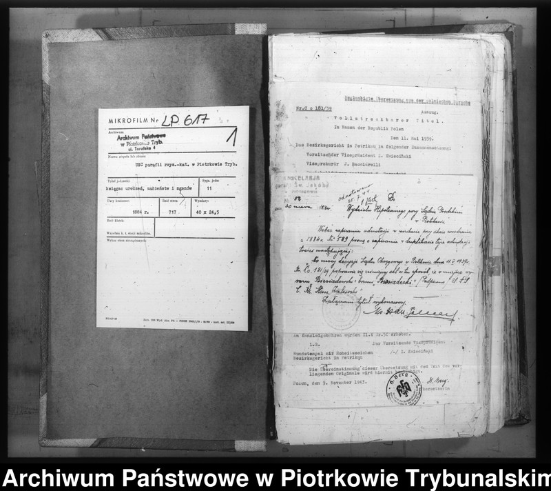 Obraz 4 z jednostki "[Księga duplikat aktów urodzonych, zaślubionych i zmarłych]"