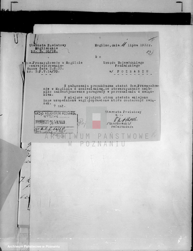 Obraz 18 z jednostki "/Towarzystwo Przemysłowców w Mogilnie/"