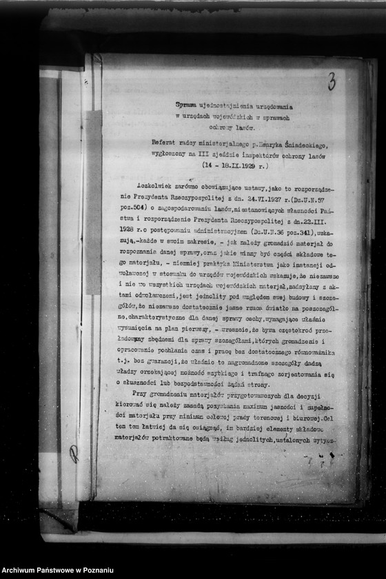 Obraz 7 z jednostki "Rozporządzenie Ministra Rolnictwa i Dóbr Państwowych w sprawie ochrony lasów prywatnych, gminnych etc. - 1931"