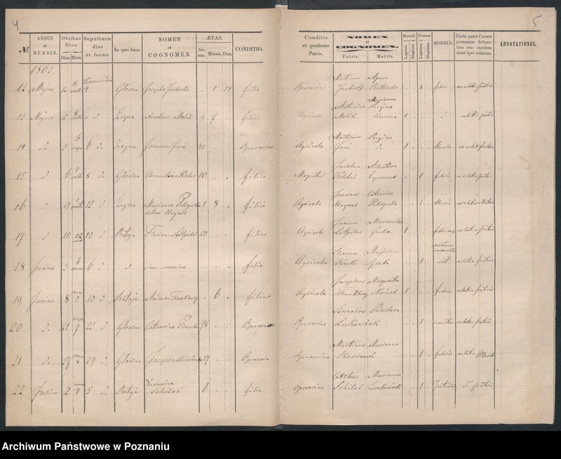 Obraz 4 z jednostki "Księga zgonów"