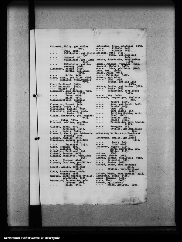 image.from.unit.number "Alphabetisches Namensverzeichnis der in Königsberg Begrabenen /do powyżej wym. 2 t. Grabbücher z 1933/"