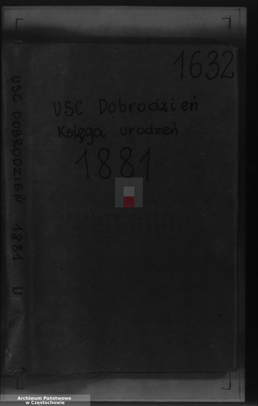 image.from.unit.number "Geburts - Neben Register des Königlich Preussischen Standesamts Guttentag im Kreise Lublinitz pro 1881."