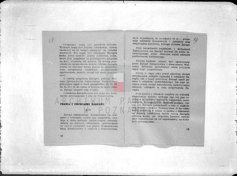 Obraz 16 z jednostki "/Towarzystwo Przemysłowe,,Sobieski" Poznań/"