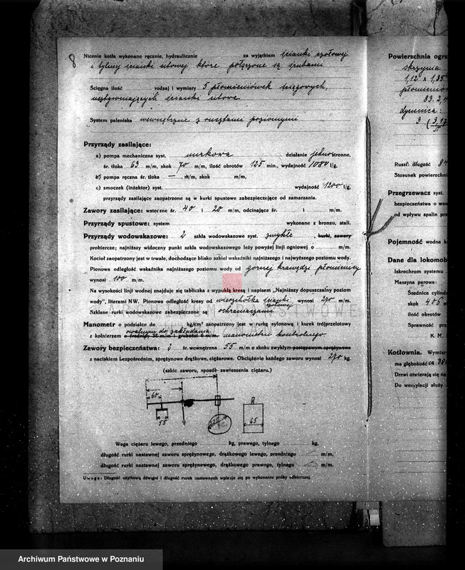 Obraz 12 z jednostki "/Zatwierdzenie projektu budowy i urządzenia spichlerza przy młynie parowym, F-my W. Hasiński w Gostyniu/"