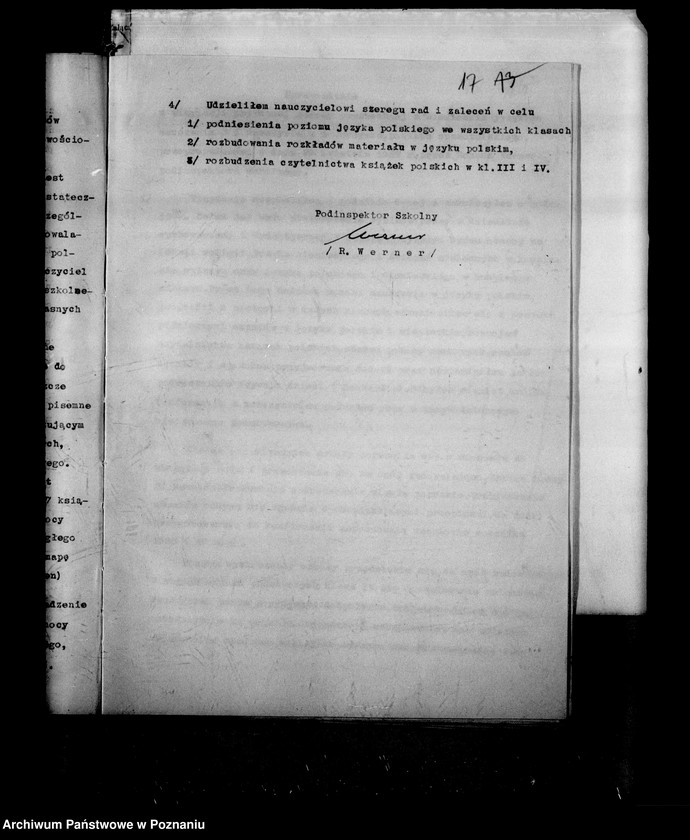 Obraz 20 z jednostki "Prywatna Szkoła Powszechna z niemieckim językiem nauczania w Obrzycku powiat Szamotuły"