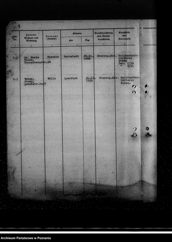 Obraz 13 z jednostki "Wykazy osób proponowanych do odznaczenia z urzędów terenowych"