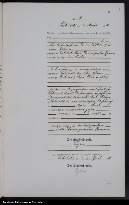image.from.unit.number "Sterbe-Neben-Register Nr 1 - 42"